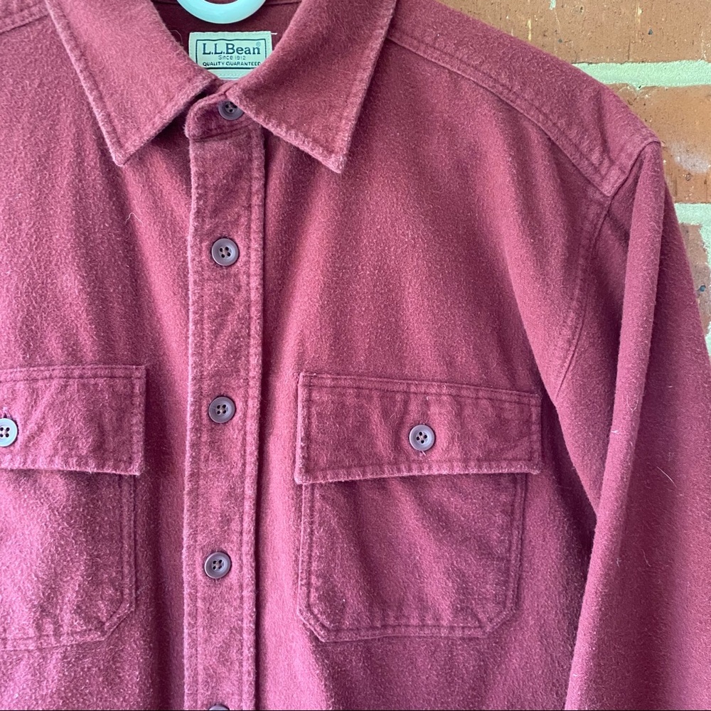 Vintage Ll Bean Button Down - Medium - image 4